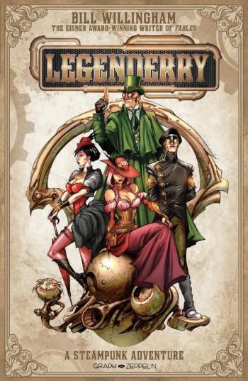 Couverture de l'album Legenderry - 1. L'aventure Steampunk