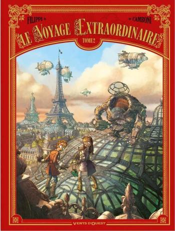 Couverture de l'album Le Voyage extraordinaire - 2. Le trophée Jules Verne II
