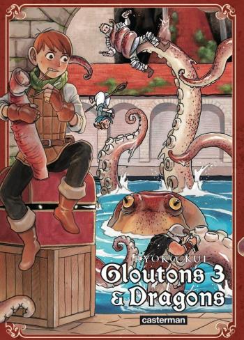 Couverture de l'album Gloutons et Dragons - 3. Tentacules