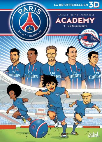 Couverture de l'album PSG Academy - Tome 1