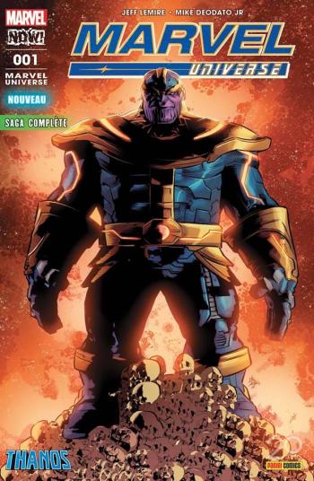 Couverture de l'album Marvel Universe (V5) - 1. Le retour de Thanos