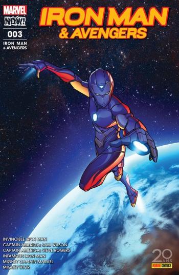 Couverture de l'album Iron Man & Avengers - 3. Le dieu déchu