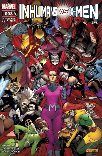 Couverture de l'album Inhumans vs X-Men - 3. Chapitre 3