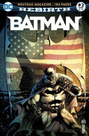 Couverture de l'album Batman Rebirth (Urban Presse) - 2. Deux surhommes protègent Gotham City !
