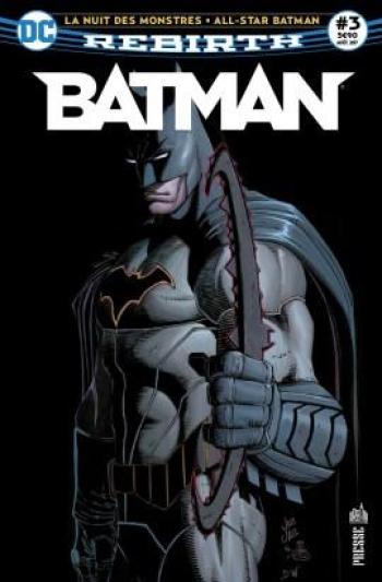 Couverture de l'album Batman Rebirth (Urban Presse) - 3. Les monstres attaquent Gotham !