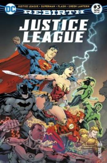 Couverture de l'album Justice League Rebirth (Urban Presse) - 3. La terre menacée d’invasion !