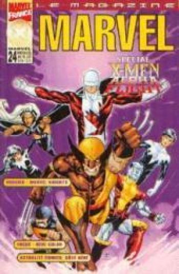 Couverture de l'album Marvel (Le Magazine) - 24. X-Men / Alpha Flight 1/2