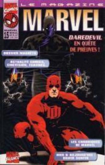 Couverture de l'album Marvel (Le Magazine) - 15. Daredevil En Quête De Preuves