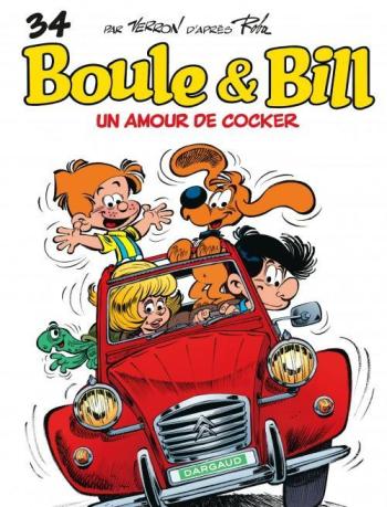 Couverture de l'album Boule & Bill (dès 2000) - 34. Un Amour de cocker
