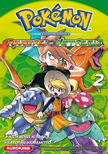 Couverture de l'album Pokémon - Rouge Feu et Vert Feuille - 2. Tome 2