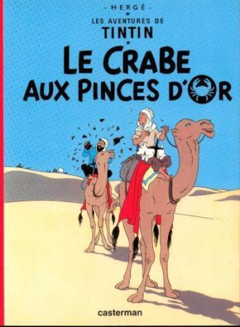 Couverture de l'album Les Aventures de Tintin - 9. Le Crabe au pinces d'or