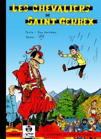 Couverture de l'album Les Aventures du Pompon Rouge (LVQM) - 12. Les Chevaliers de Saint Gerbex