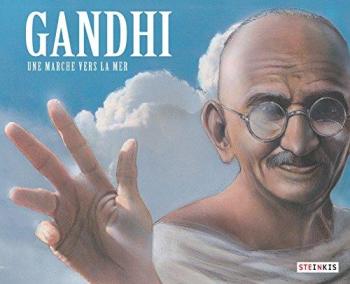 Couverture de l'album Gandhi - Une marche vers la mer (One-shot)