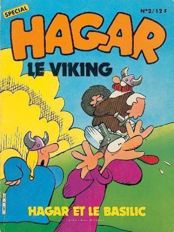Couverture de l'album Hägar le viking (Format magazine) - 2. Hagar et le Basilic