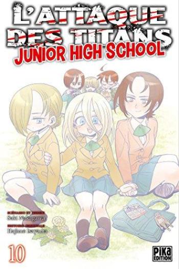 Couverture de l'album L'Attaque des Titans - Junior High School - 10. Junior High School - Tome 10