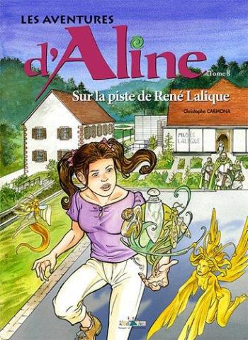 Couverture de l'album Les Aventures d'Aline - 8. Sur la piste de Renée Lalique