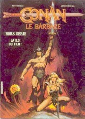 Couverture de l'album Conan le Barbare (1re série) - HS. Conan le barbare - La BD du film !