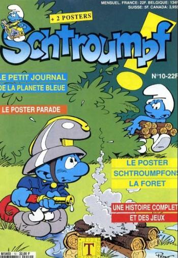 Couverture de l'album Schtroumpf - 10. Schtroumpf n°10