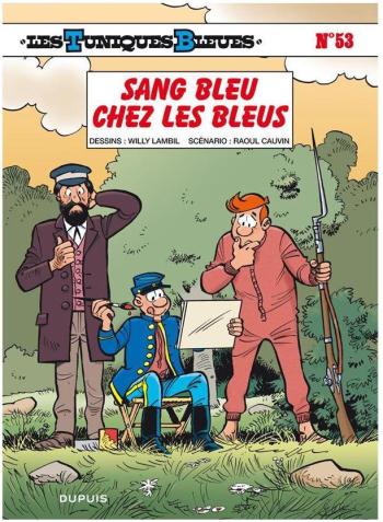 Couverture de l'album Les Tuniques bleues - 53. Sang Bleu Chez Les Bleus