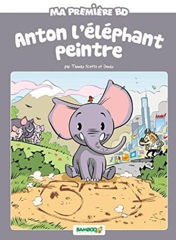 Couverture de l'album Anton l'éléphant peintre (One-shot)