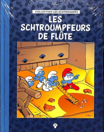 Couverture de l'album Les Schtroumpfs (Collection Hachette) - 40. Les Schtroumpfeurs de Flûte