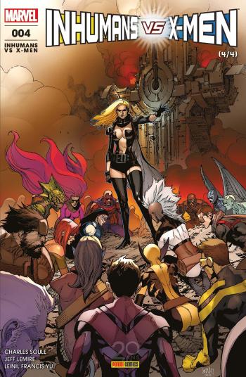 Couverture de l'album Inhumans vs X-Men - 4. Chapitre 4