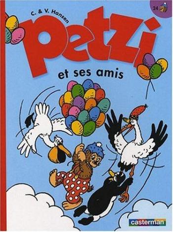 Couverture de l'album Petzi (Deuxième série) - 24. Petzi et ses amis