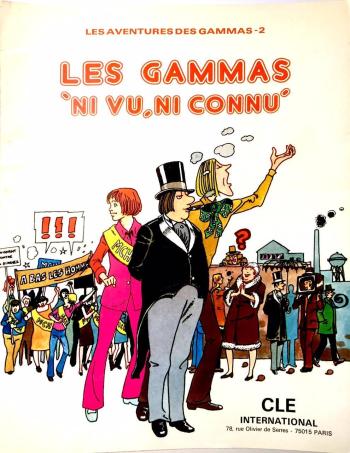 Couverture de l'album Les aventures des Gammas - 2. Les Gammas ni vu, ni connu
