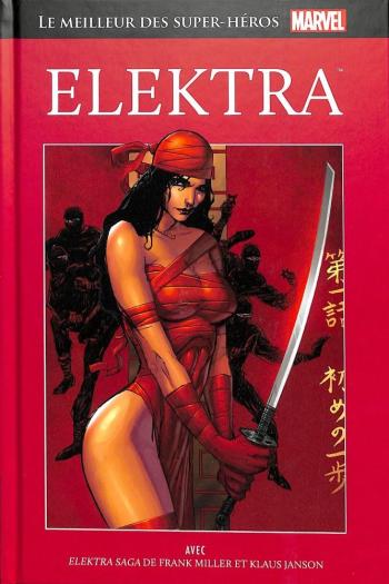 Couverture de l'album Marvel - Le meilleur des super-héros - 41. Elektra