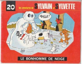 Couverture de l'album Sylvain et Sylvette (Collection Fleurette II) - 20. Le bonhomme de neige