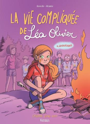 Couverture de l'album La vie compliquée de Léa Olivier - 4. Angoisses