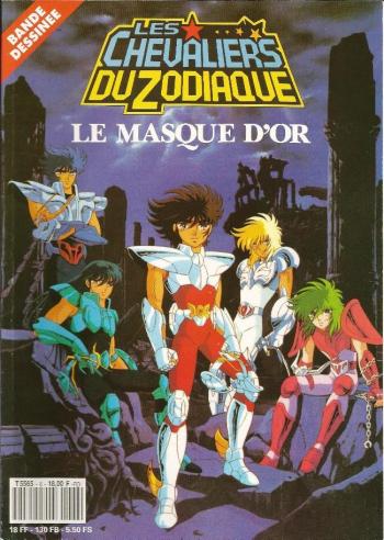 Couverture de l'album Les Chevaliers du zodiaque - 6. Le Masque d'or