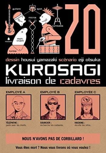 Couverture de l'album Kurosagi - Livraison de cadavres - 20. Nous n'avons pas de corbillard !