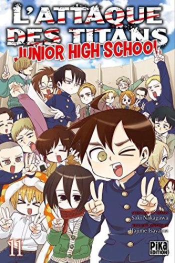 Couverture de l'album L'Attaque des Titans - Junior High School - 11. Junior High School - Tome 11