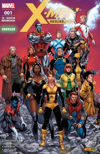 Couverture de l'album X-Men Resurrxion - 1. Pour que vive le rêve