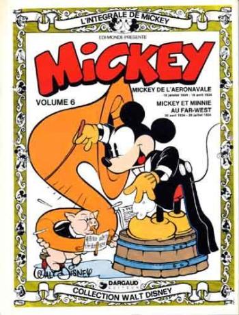 Couverture de l'album L'Intégrale de Mickey - 6. Volume 6