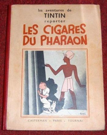 Couverture de l'album Les Aventures de Tintin - 4. les aventures de TINTIN reporter - Les Cigares du Pharaon