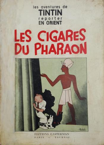 Couverture de l'album Les Aventures de Tintin - 4. les aventures de Tintin reporter en Orient - Les Cigares du Pharaon