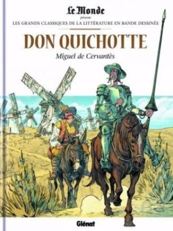 Couverture de l'album Les Grands Classiques de la littérature en BD (Le Monde) - 18. Don Quichotte
