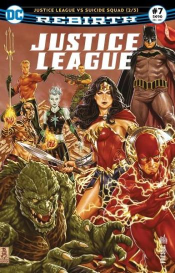 Couverture de l'album Justice League Rebirth (Urban Presse) - 7. Justice League vs Suicide Squad (2/3)