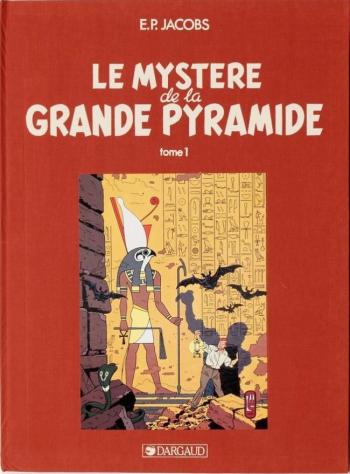 Couverture de l'album Blake et Mortimer (Dargaud et Le Lombard) - 3. Le Mystère de la Grande Pyramide tome I Le Papyrus de Manéthon