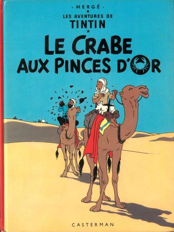 Couverture de l'album Les Aventures de Tintin - 9. Le Crabe aux Pinces d'Or