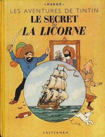Couverture de l'album Les Aventures de Tintin - 11. Le secret de la licorne