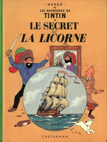 Couverture de l'album Les Aventures de Tintin - 11. Le secret de la licorne