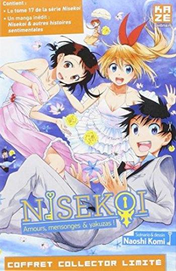 Couverture de l'album Nisekoi - Amours, mensonges & yakusas ! - COF. Nisekoi 17 + Nisekoi et autres histoires sentimentales