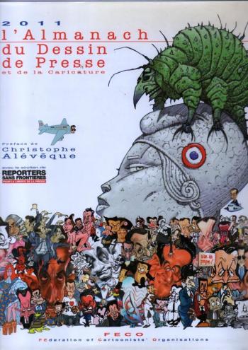 Couverture de l'album L'almanach du Dessin de Presse et de la Caricature - 2. 2011 L'almanach du Dessin de Presse et de la Caricature