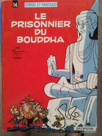 Couverture de l'album Spirou et Fantasio - 14. le prisonnier du bouddha