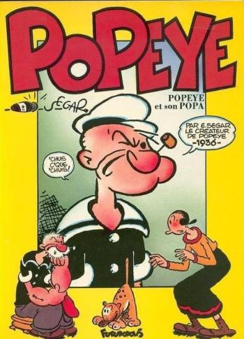 Couverture de l'album Popeye (Futuropolis) - HS. Popeye et son Popa