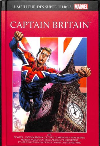 Couverture de l'album Marvel - Le meilleur des super-héros - 46. Captain Britain