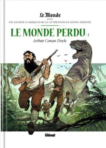 Couverture de l'album Les Grands Classiques de la littérature en BD (Le Monde) - 19. Le Monde Perdu (1)